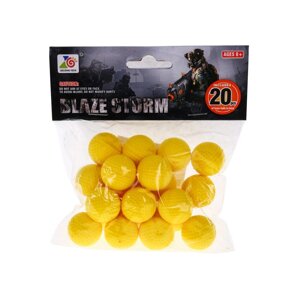 Набір із 20 пінопластових кульок Патрони для Blaze Storm Rifles Патрони для дітей 8+