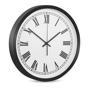 Настінний годинник - 35 см - римські числа Uniprodo (