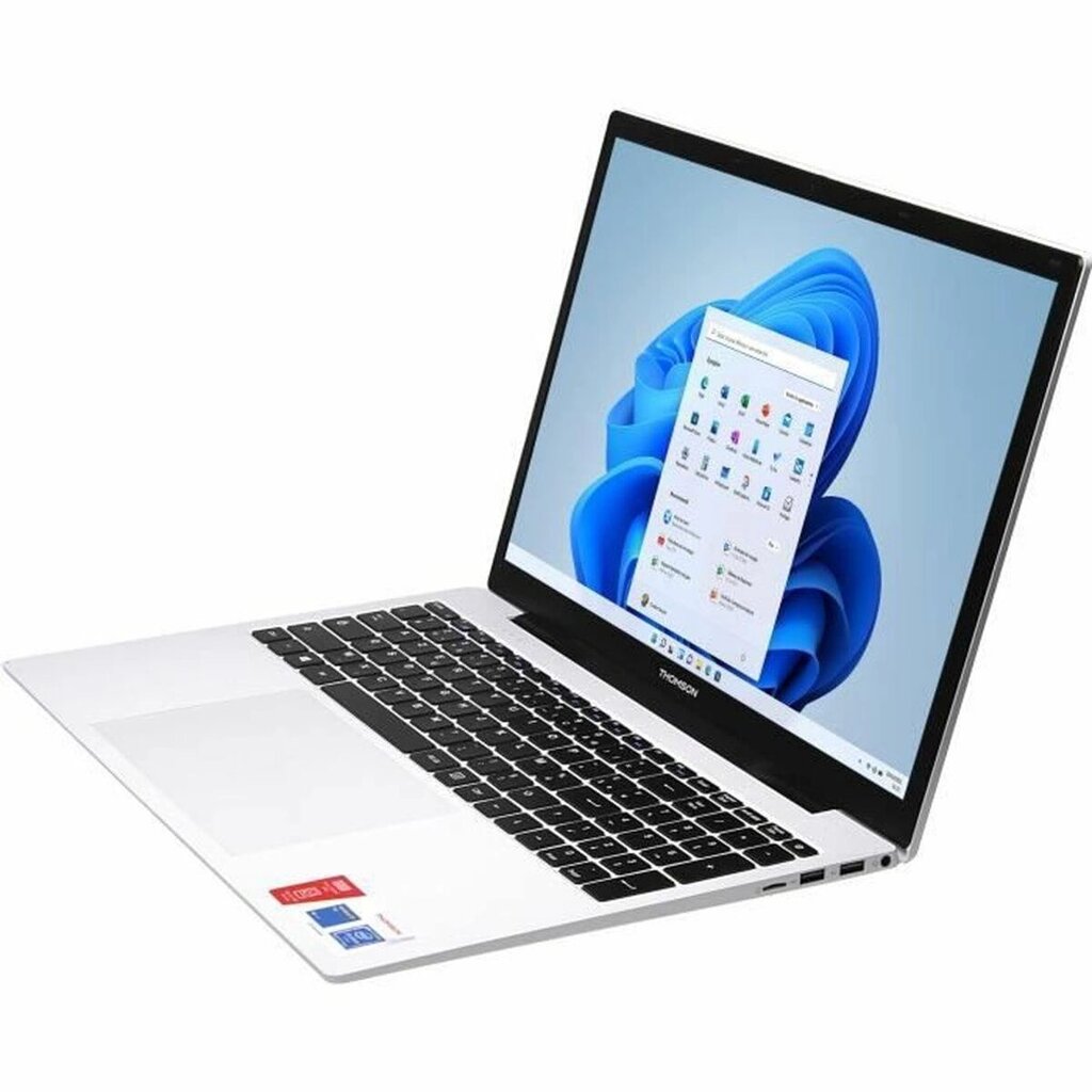 Ноутбук Thomson Th17V2C4Wh128 128 ГБ Emmc White 4 ГБ оперативної пам'яті 17,3 дюйма Intel Celeron N4020 Azerty від компанії Euromarka - фото 1