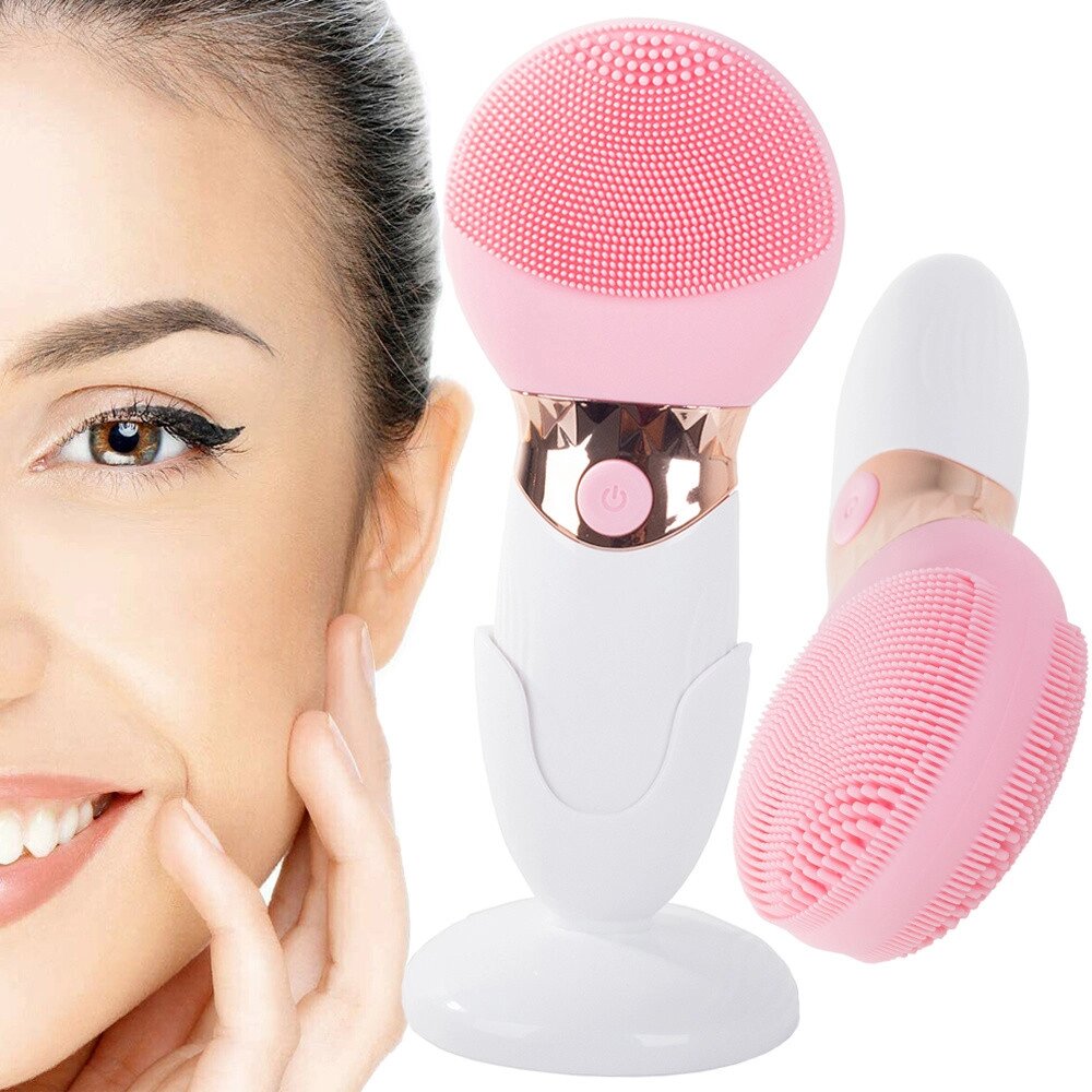 Очисна щітка для обличчя Sonic Massager 24155 від компанії Euromarka - фото 1