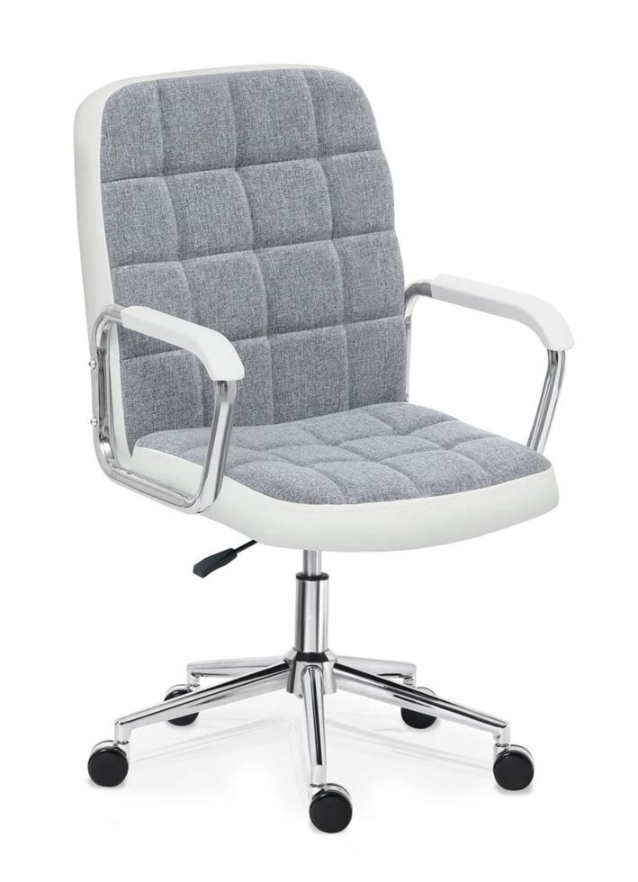 Офісне крісло MARKADLER FUTURE 4.0 GREY Mesh Оббивка тканина Бренди Європи від компанії Euromarka - фото 1