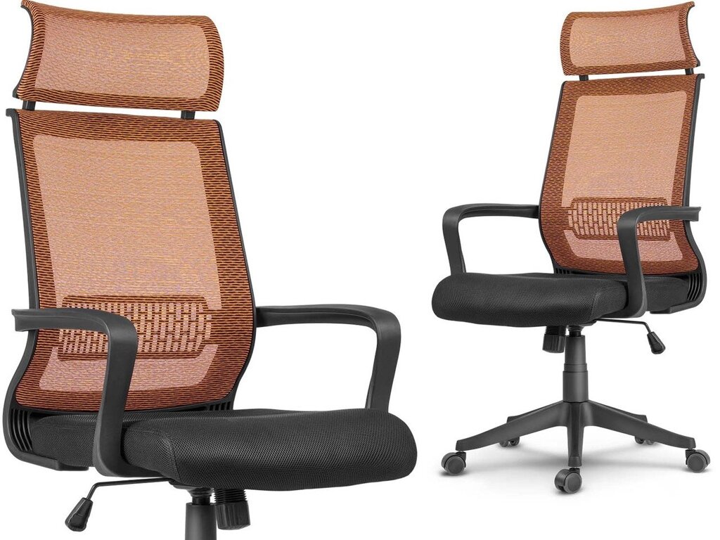 Офісне крісло обертається крісло Nosberg з мікро сіткою - механізм НАХИЛУ від компанії Euromarka - фото 1