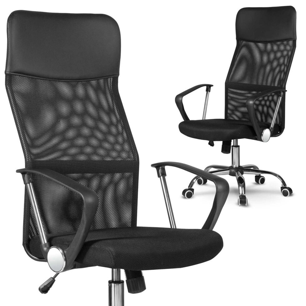 Офісне крісло з мікро сіткою Sydney Sofotel black від компанії Euromarka - фото 1