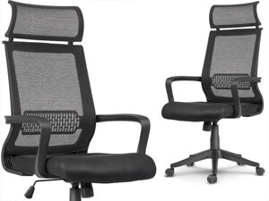 Офісне крісло обертається крісло Nosberg з мікро сіткою - механізм НАХИЛУ