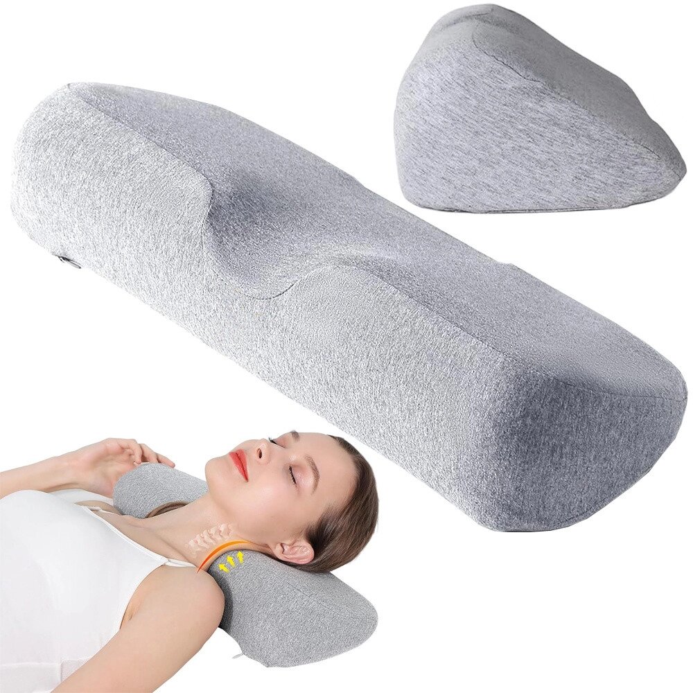 Ортопедична подушка для сну, профільована, підтримувальна, ергономічна піна. від компанії Euromarka - фото 1