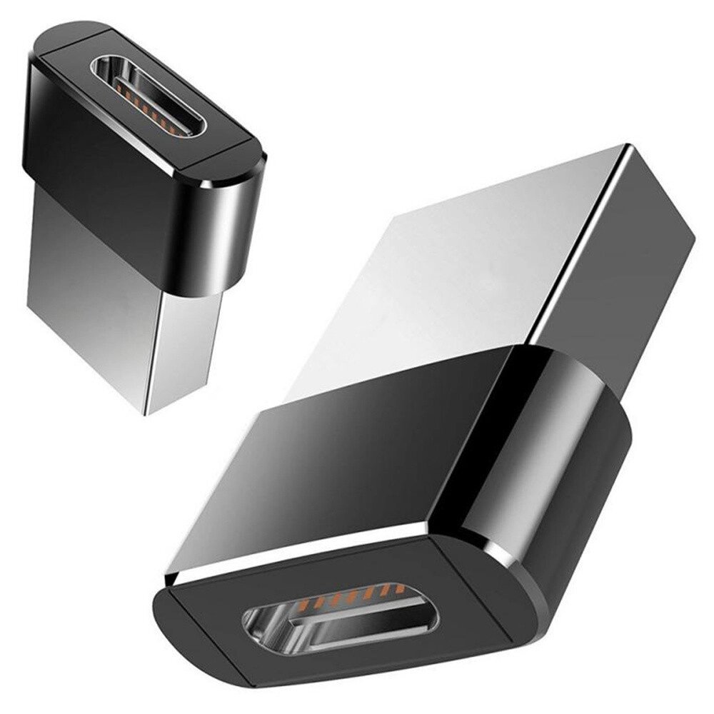 OTG адаптер USB-A на USB-C адаптер типу C від компанії Euromarka - фото 1