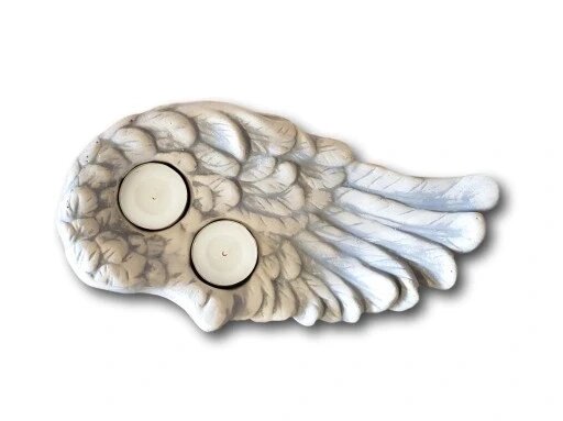 Patera Wing Gypsum ангел прикраси подарунка Статуетка Бренд Європи від компанії Euromarka - фото 1