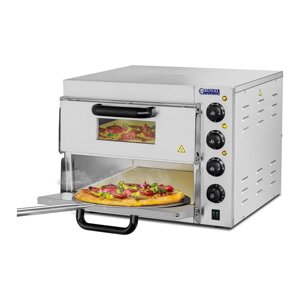 Pizza Poen - 3000 W - 2 Chambers -40 CM Royal Catering (