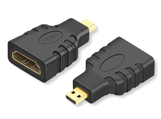 Перехідник з hdmi на micro hdmi gold Aptel HD26 від компанії Euromarka - фото 1