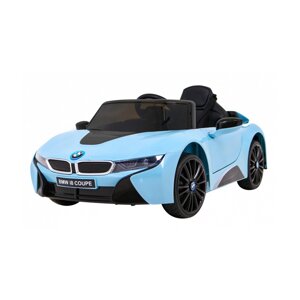 BMW I8 Lift Battery Car Синій + Пульт дистанційного керування + Безплатний запуск + 3-точкові ремені