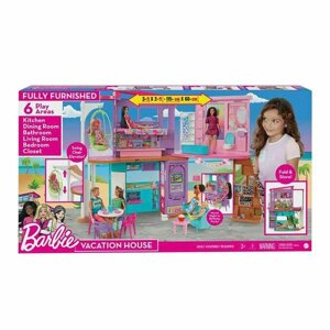 Ляльковий дім Mattel Barbie Malibu House 2022