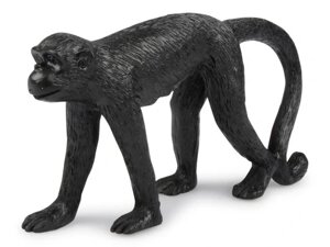Figurine мавпа прикраси. Пластиковий чорний 12x7см Статуетка Бренд Європи