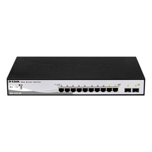 Комутатор Gigabit Ethernet D-Link Dgs-1210-10P/E