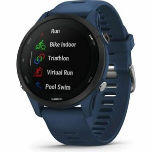 Garmin Frorerunner 255 1,3-дюймовий браслет для активності Синій Чорний