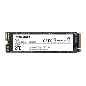 Жорсткий диск Patriot Memory P300, 2 ТБ, твердотільний накопичувач 2 ТБ