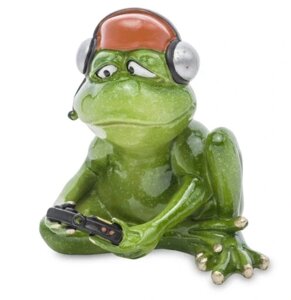 Прикраса керамічної жаби żabka - комп'ютерний плеєр Статуетка Бренд Європи
