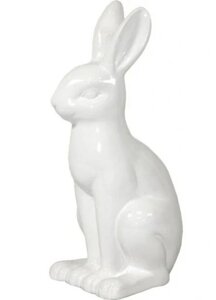 Figurine Zając Білий великодній кролик W123 Статуетка Бренд Європи