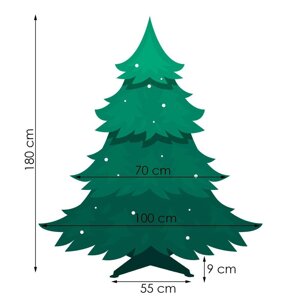 Різдвяна ялинка кавказька ялинка 180 cm_x000D_ Springos CT0081 (5907719441733_x000D_)