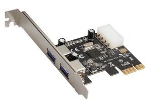 2x usb 3.0 pci-express контролер карти pci-e AK249