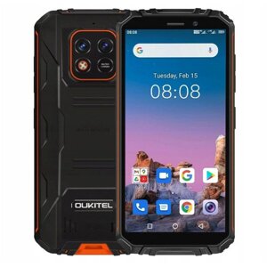 Смартфони Oukitel Wp18 Pro 5,93 дюйма Helio P22 4 ГБ оперативної пам'яті 64 ГБ жовтогарячий