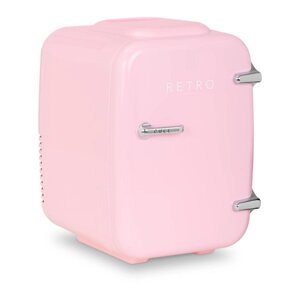 Mini -kholodnik - CAR - 4 L - Marshmallow Pink - Therstat Bredeco (-)