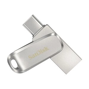 Sandisk Sdddc4-1T00-G46 USB-накопичувач, срібляста сталь, 1 Тб