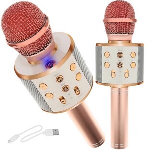 Мікрофон для караоке — світло-рожевий Izoxis 22190