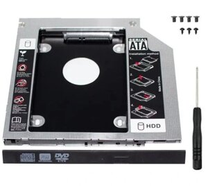 Карман для ssd hdd 2,5'' sata 12,7 мм AK184A