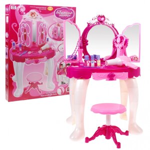 Туалетний столик для маленької принцеси Аксесуари рожевий