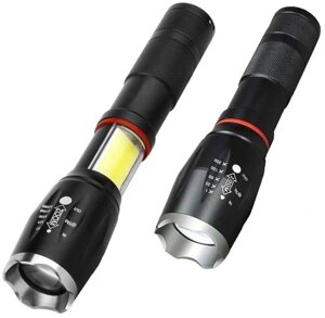 Zoom Cree LED тактичний ліхтар q5 usb Aptel ZD76A