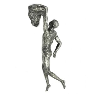 Сіра стіна статуетка людина на рок на 30 см Статуетка Бренд Європи