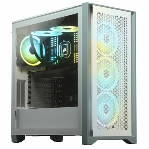 Корпус Corsair 4000D Airflow Atx, білий