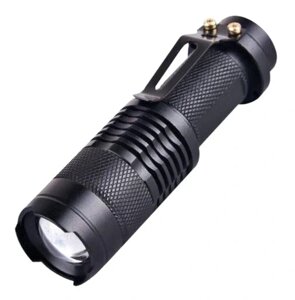 Zoom Cree LED тактичний ліхтар xre q5 діод Aptel ZD75