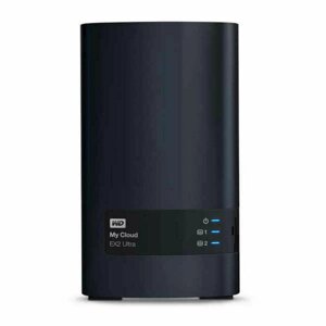 Блок живлення для мережевого сховища Nas Western Digital My Cloud Ex2 Ultra Black Gigabit Ethernet Marvell