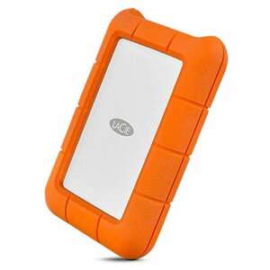 Зовнішній жорсткий диск Lacie Rugged Usb-C, твердотільний накопичувач 4 ТБ, 4 ТБ