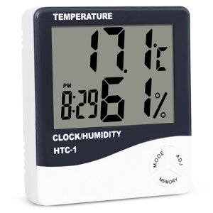 Електронний РК-термометр. будильник дата 1102