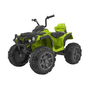 Quad ATV 2,4 ГГц із батарейним живленням для дітей Зелений + Пульт дистанційного керування + Колеса EVA +