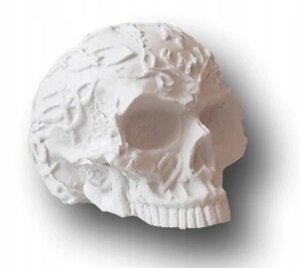 Литий гіпсової череп Хеллоуїн візерунок ацтец Статуетка Бренд Європи