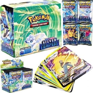 Коробка гральних карт Pokemon Silver Tempest 360 карт TOYS