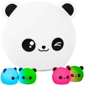 Світлодіодний нічник для дітей RGB panda Touch 24077