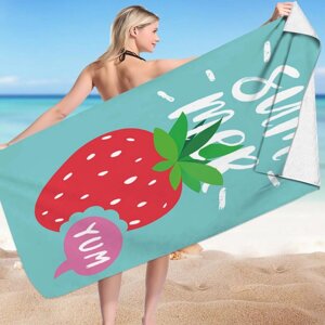 Прямокутний пляжний рушник Summer Yum 150X70 Rec54Wz7