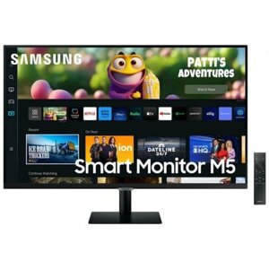 Монітор Samsung Ls27Cm500Euxen 27 дюймів зі світлодіодною підсвіткою Hdr10 Va без мерехтіння, 60 Гц