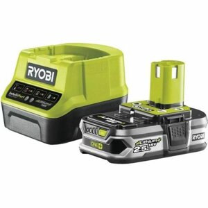 Зарядний пристрій і комплект акумуляторів Ryobi Rc18120-125 Litio Ion 2,5 А·год 18 В