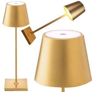 Настільна нічна лампа, сенсорна лампа, 3-ступенева, бездротова, USB