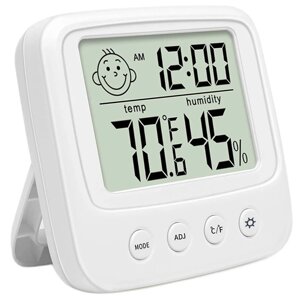 Термометр, гігрометр, електронний внутрішній годинник.