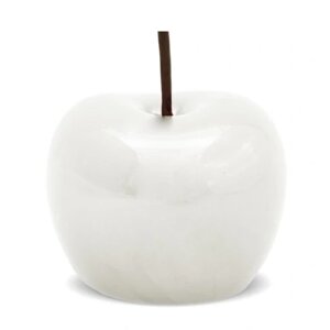 Біле декоративне яблуко керамічне прикраса Статуетка Бренд Європи