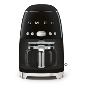 Крапельна кавомашина Smeg Dcf02Bleu 1,4 л, чорна, 1050 Вт