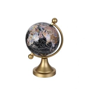 Figurine декоративний глобус декоративний маленький чорний Статуетка Бренд Європи