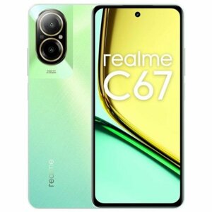 Смартфони Realme Realme C67 6,7 дюйма, восьмиядерний процесор, 8 ГБ оперативної пам'яті, 256 ГБ, 2 ТБ, колір