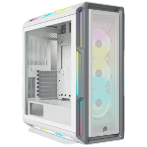 Стоякова шафа Corsair Icue 5000T RGB з підвісним/настінним кріпленням